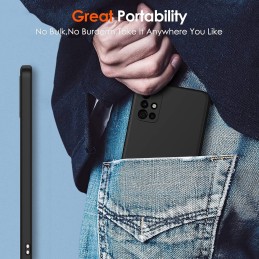 Funda para Samsung Galaxy A71 4G Negra Funda para Samsung Galaxy A71 4G Negra