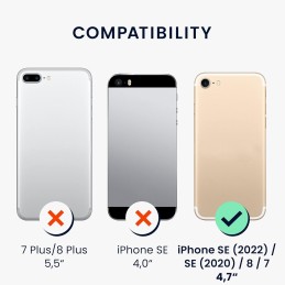 Funda Compatible con Apple iPhone SE (2022) / iPhone SE (2020) / iPhone 8 / iPhone 7