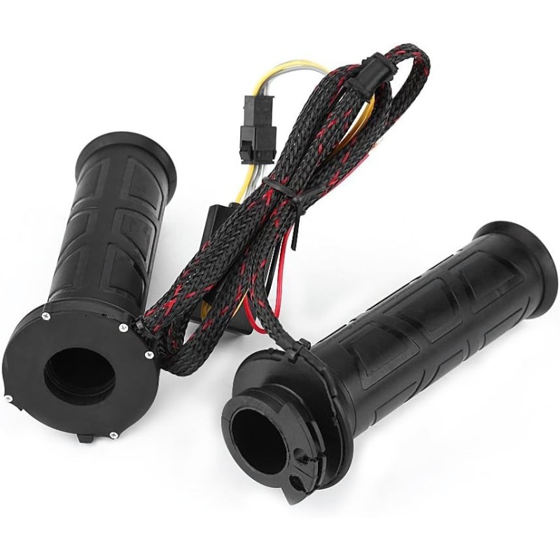 Puños calefactables de Motocicleta 12V Aluminio 22mm Puños calefactables de Motocicleta 12V Aluminio 22mm