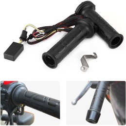 Puños calefactables de Motocicleta 12V  Aluminio 22mm