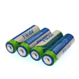 Batería AA de 3000mAh batería recargable NiMH 1 2 de 14430 v