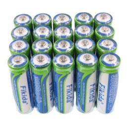 Batería AA de 3000mAh batería recargable NiMH 1 2 de 14430 v