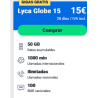 Tarjeta Prepago Lycamobile + Bono 50 GB