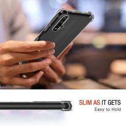 Funda Transparente Esquinas Reforzadas Huawei Nova 5T / Honor 20 Funda Transparente Esquinas Reforzadas Huawei Nova 5T / Honor 20