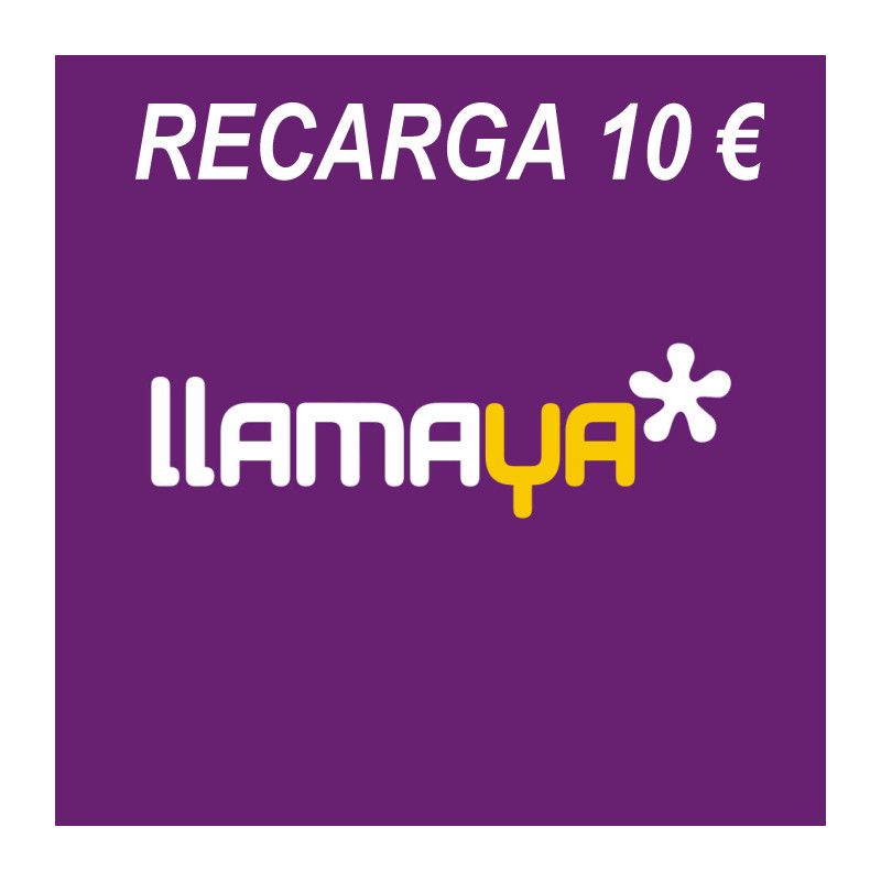 Recarga 10€ Llamaya