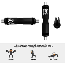 Almohadilla de protección ergonómica Avanzada para Cuello y Hombros para Sentadillas