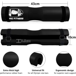 Almohadilla de protección ergonómica Avanzada para Cuello y Hombros para Sentadillas