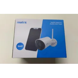 cámara operada wirereless con 3MP Night Vision, AI Detection, 2-Caminos de Audio, WiFi Security Camera Works con Alexa
