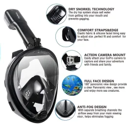 Máscara de Snorkel de Buceo