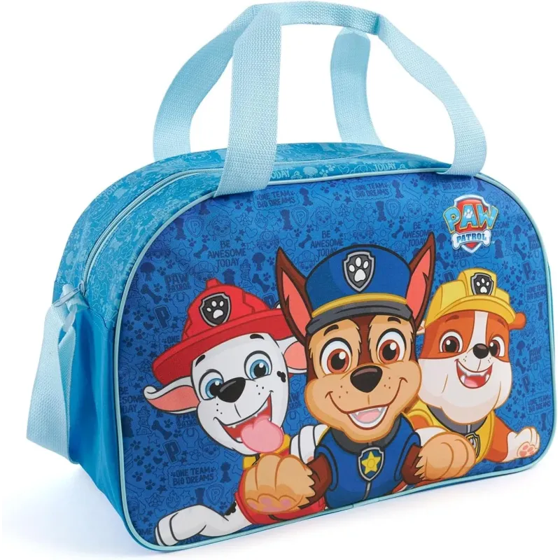 Bolsa Deporte Infantil Niño Paw Patrol con Bandolera