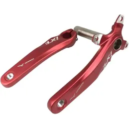 Biela Bicicleta Montaña, Pedalier Platos bcd 104 Bielas MTB Aleación de Aluminio Lzquierda y Derecha