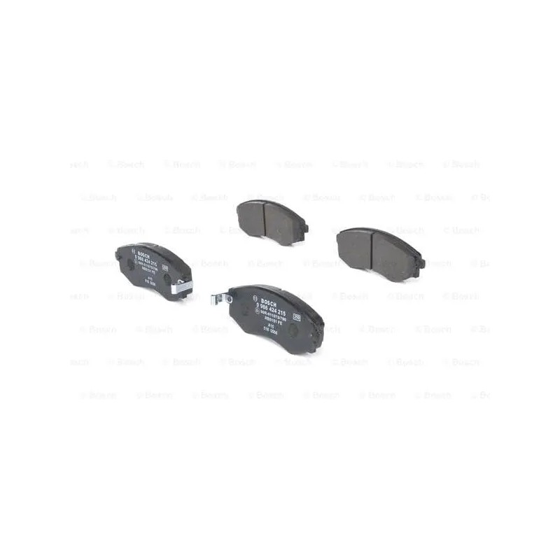 Bosch BP098 - Pastillas de Freno Auto, Delantero
