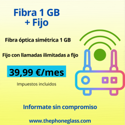FIBRA 1GB + FIJO