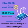 FINETWORK FIBRA 600 Mb + MOVIL 10 GB