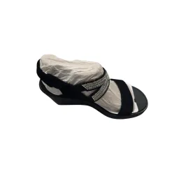 Skechers Rumble On Chart Topper, Sandalias de Talón Abierto Mujer EU-37