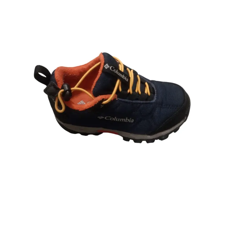 Columbia FIRECAMP SLEDDER 3 Zapatos interiores de WP, azul oscuro, tamaño 29 Columbia FIRECAMP SLEDDER 3 Zapatos interiores de WP, azul oscuro, tamaño 29