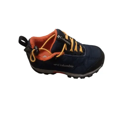 Columbia FIRECAMP SLEDDER 3 Zapatos interiores de WP, azul oscuro, tamaño 29
