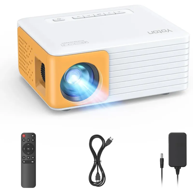 Yoton Mini Proyector Portátil - Y3 Proyector Portátil Soporte Full HD 1080P