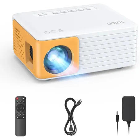 Yoton Mini Proyector Portátil - Y3 Proyector Portátil Soporte Full HD 1080P