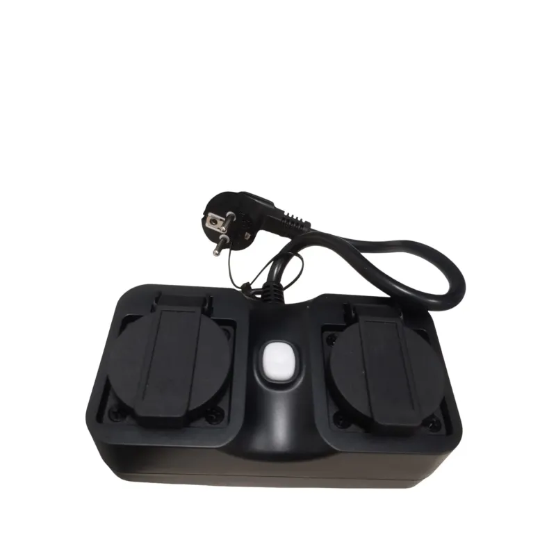 Enchufe Inteligente WiFi con Apple HomeKit, Refoss Enchufe Exterior Impermeable 16A con 2 Tomas