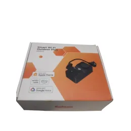 Enchufe Inteligente WiFi con Apple HomeKit, Refoss Enchufe Exterior Impermeable 16A con 2 Tomas