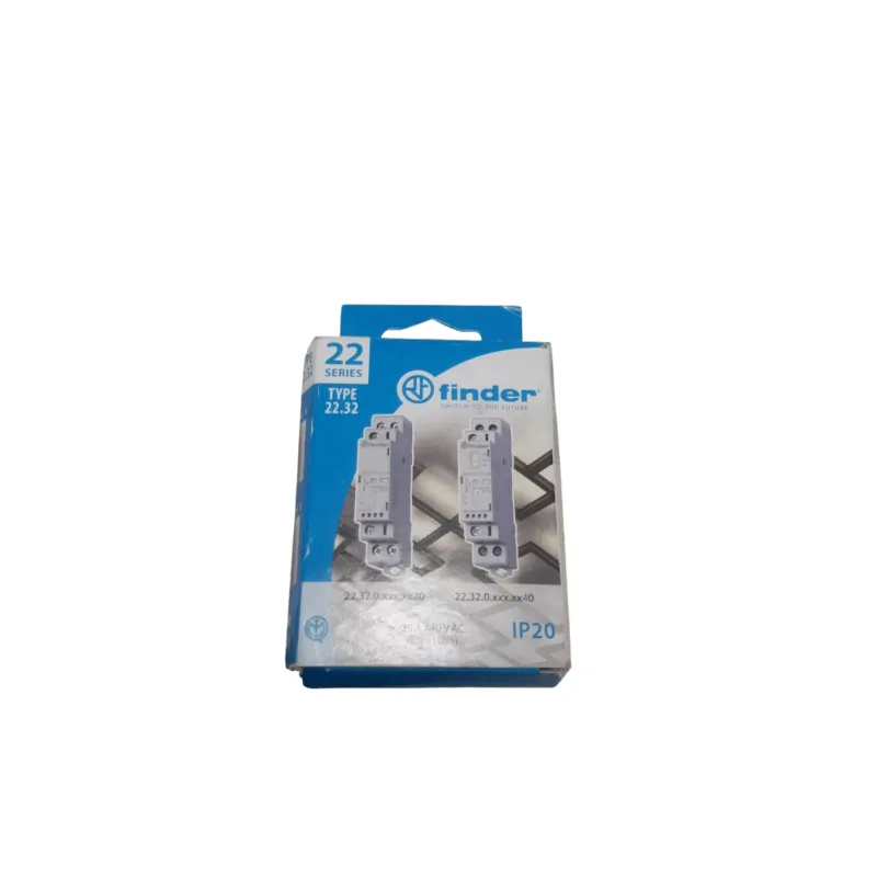 Finder 22.32.0.024.4320 Protector 2 Cierres 24V/DC, 24V/AC 25A