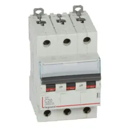 Magnetotérmico Legrand DX³ 6000/10kA - 3P - 400V~ - 20A - curva C Magnetotérmico Legrand DX³ 6000/10kA - 3P - 400V~ - 20A - curva C
