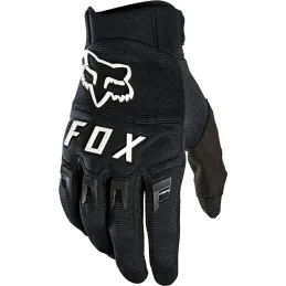Fox Racing Guantes DIRTPAW - CE, Negro Blanco, YL