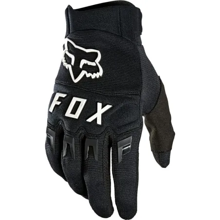 Fox Racing Guantes DIRTPAW - CE, Negro Blanco, YL