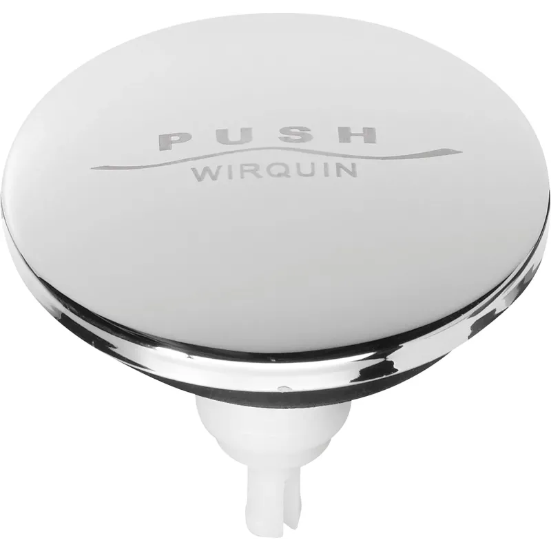 Wirquin SP9260S 30724024-Válvula para bañera (65 mm, Acero Inoxidable, Cromado)