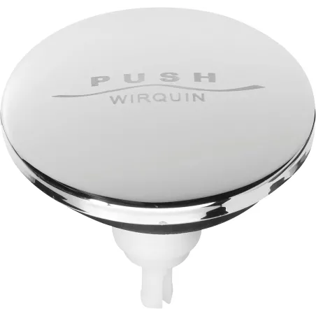Wirquin SP9260S 30724024-Válvula para bañera (65 mm, Acero Inoxidable, Cromado)