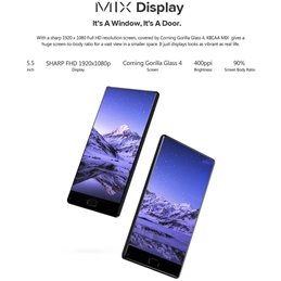 LEAGOO KIICAA Mix 5.5" 3GB 32GB LIBRE Android 7.0 LEAGOO KIICAA Mix 5.5" 3GB 32GB LIBRE Android 7.0