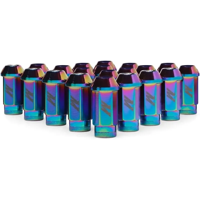 Mishimoto MMLG-125-20LNC Tuercas de bloqueo de aluminio M12x1.25, juego de 20 piezas, cromo Neo Mishimoto MMLG-125-20LNC Tuercas de bloqueo de aluminio M12x1.25, juego de 20 piezas, cromo Neo