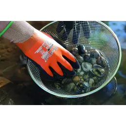 Ruvigrab - Guante de Trabajo Impermeables Látex