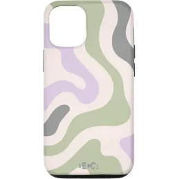 Carcasa para iPhone 13 Verde Salvia Retro