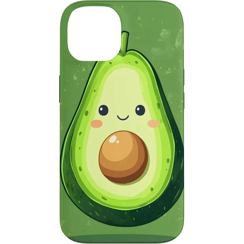 Carcasa para iPhone 14 Aguacate, aguacate lindo y Carcasa para iPhone 14 Aguacate, aguacate lindo y