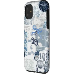Carcasa para iPhone 11 Collage de verano Beachy Bl Carcasa para iPhone 11 Collage de verano Beachy Bl
