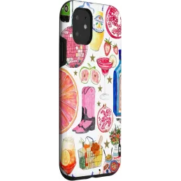 Carcasa para iPhone 11 Estética Verano Cowgirl Cow Carcasa para iPhone 11 Estética Verano Cowgirl Cow