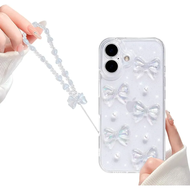 Funda transparente para iPhone 16 Funda transparente para iPhone 16