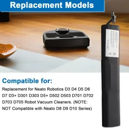 4200mAh Batería Compatible con Neato Botvac D3 D4 4200mAh Batería Compatible con Neato Botvac D3 D4
