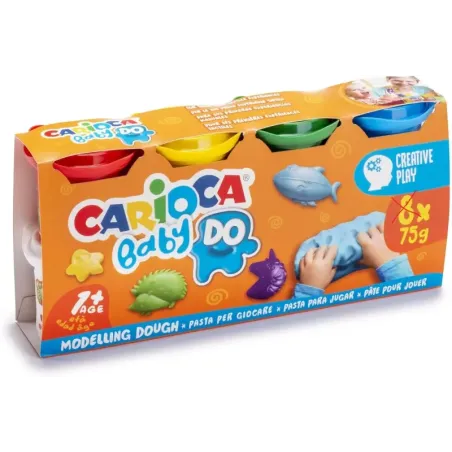Carioca Baby DO Plastilina, Set de 7 Colores, para