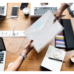 10 Paquetes de Carpetas A4 Plástico