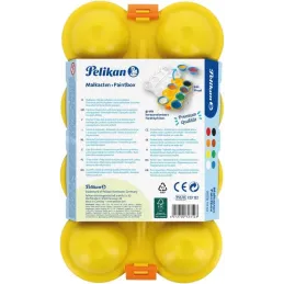Pelikan, Set de 8 Acuarelas para Niños, Pincel y P