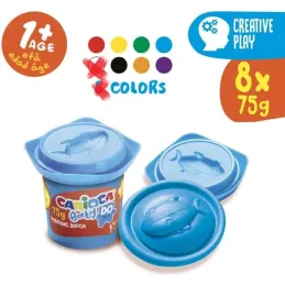 Carioca Baby DO Plastilina, Set de 7 Colores, para