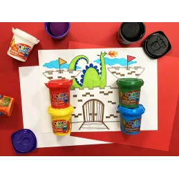 Carioca Baby DO Plastilina, Set de 7 Colores, para