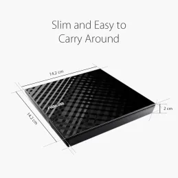 ASUS SDRW-08D2S-U LITE - Grabadora externa USB 2.0 ASUS SDRW-08D2S-U LITE - Grabadora externa USB 2.0