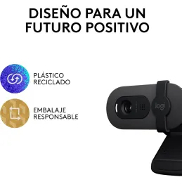 Logitech Brio 100, cámara web Full HD para reunion