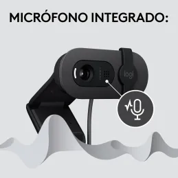 Logitech Brio 100, cámara web Full HD para reunion