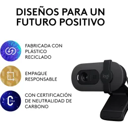 Logitech Brio 100, cámara web Full HD para reunion