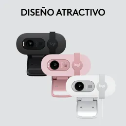 Logitech Brio 100, cámara web Full HD para reunion